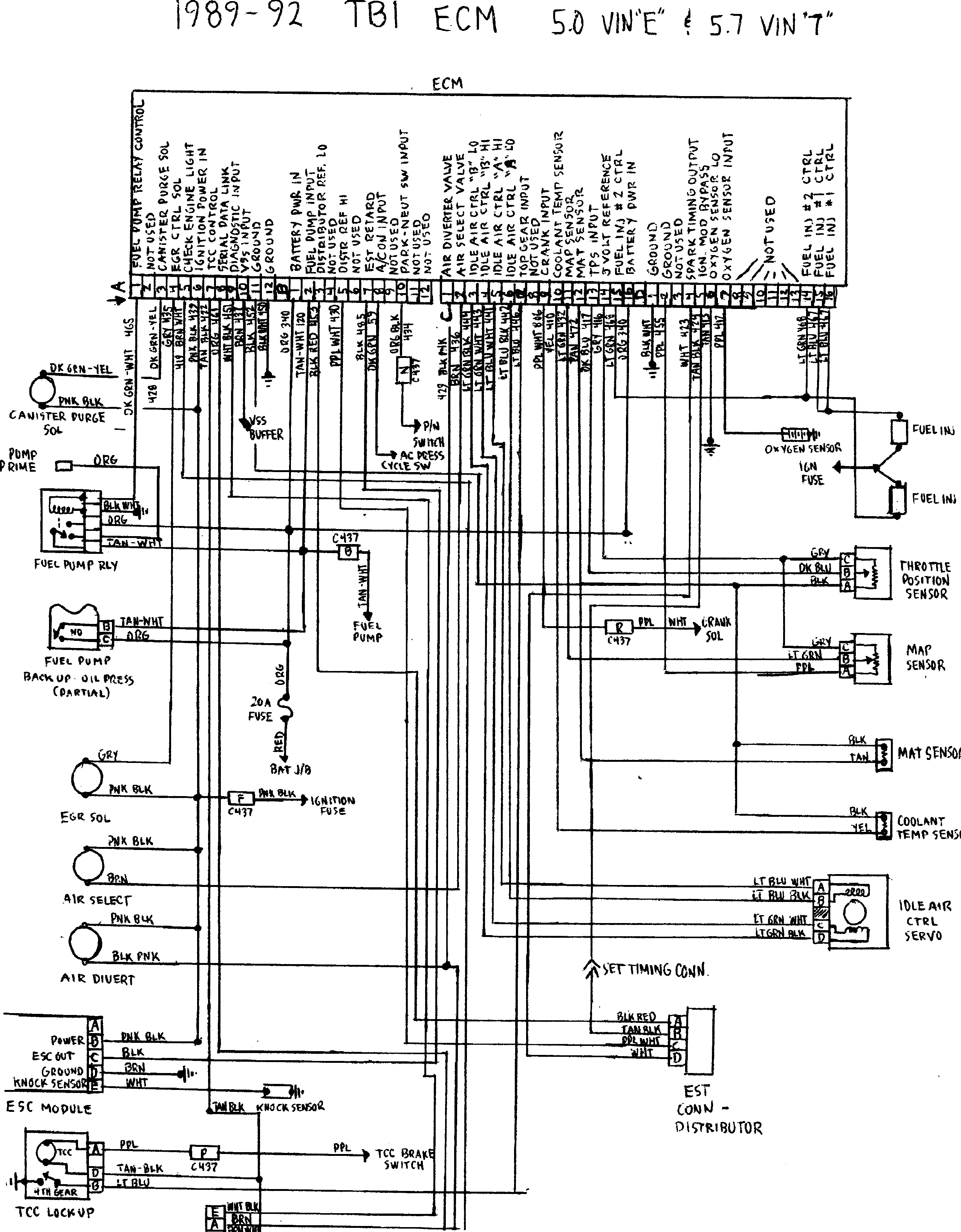 454 Tbi Wiring Diagram - Wiring Diagram